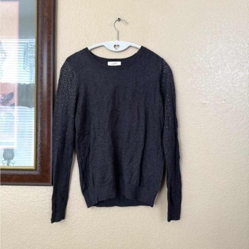 Loft Rhinestone Top Size Small